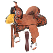 12" Dublin Youth Barrel Saddle