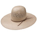 20X Twin V 5" Brim Open Crown Straw Cowboy Hat
