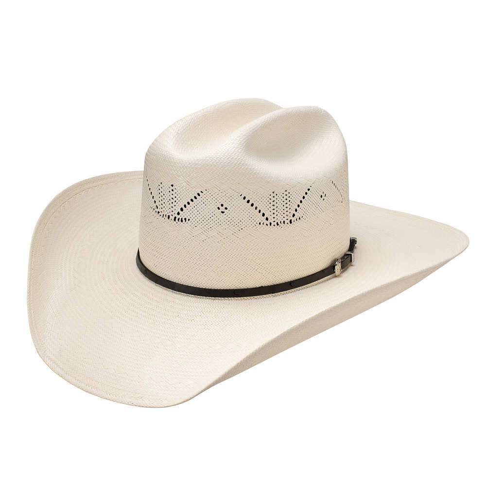 Chapeau Cowboy Resistol George Strait 20X All My Ex's - Taille 7 5/8 - Occasion Parfait état