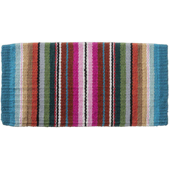 Tough 1 26 x 26 Pony Serape Wool Saddle Blanket