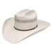 10X Plait 4 1/4" Brim Straw Cowboy Hat
