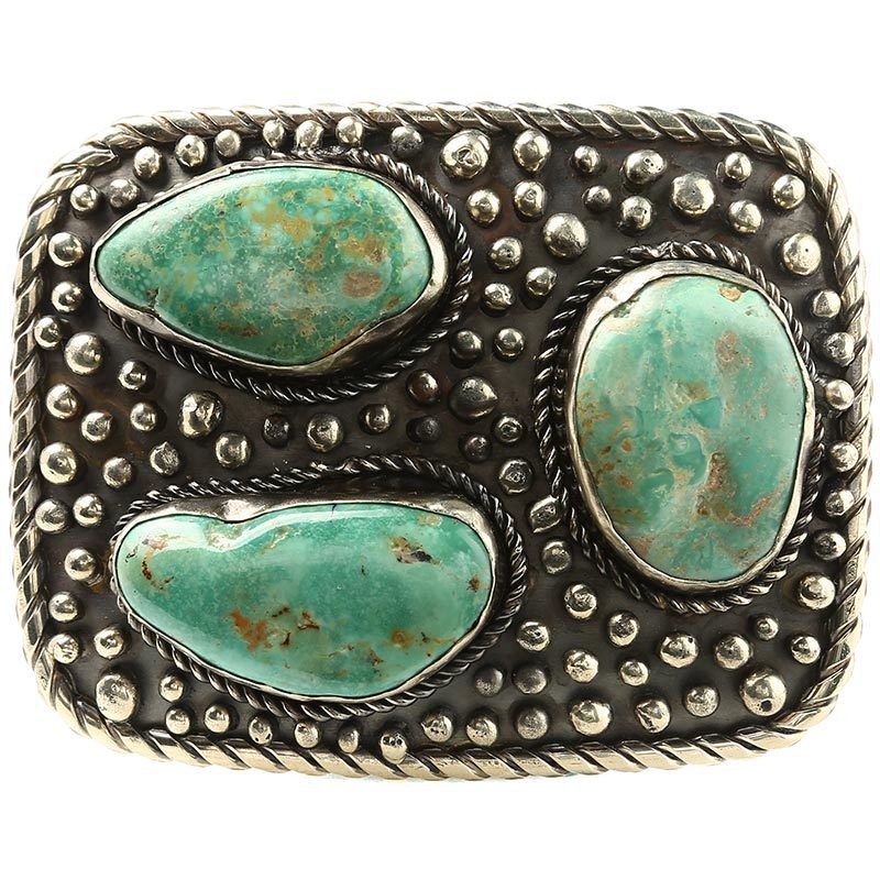 Turquoise Three Stone Buckle