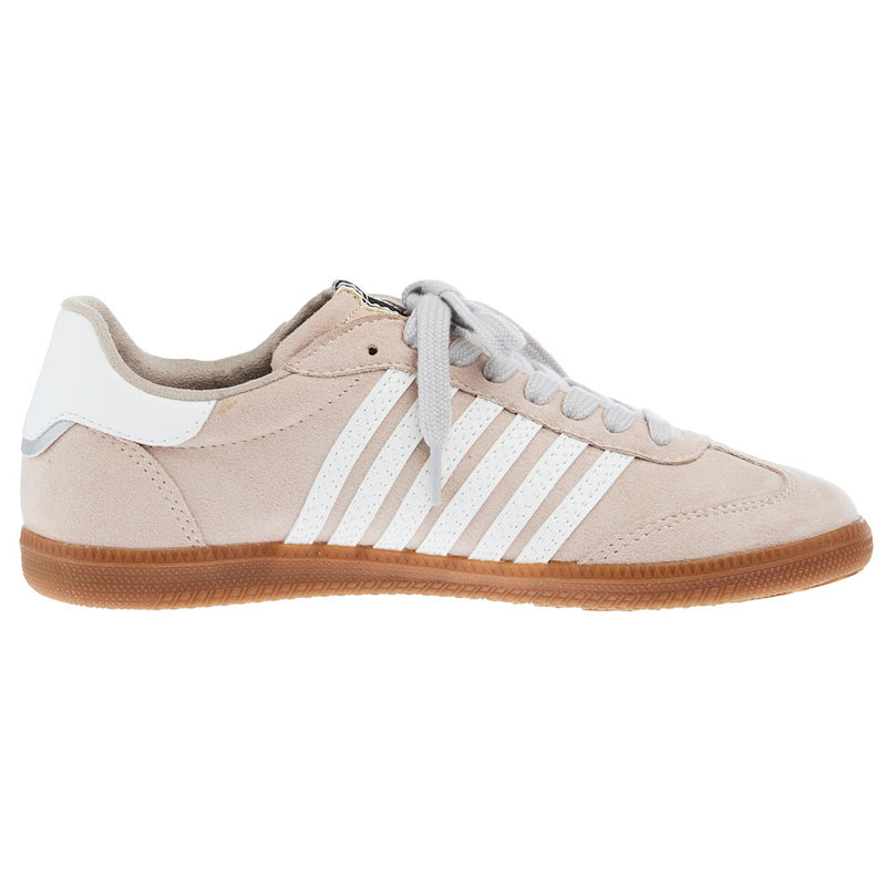 Shu Shop Women's Stevie Beige Suede Sneaker