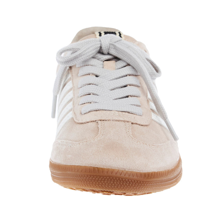 Shu Shop Women's Stevie Beige Suede Sneaker