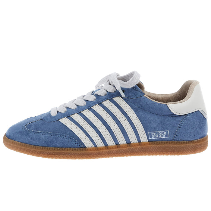 Shu Shop Women's Stevie Blue Suede Sneaker