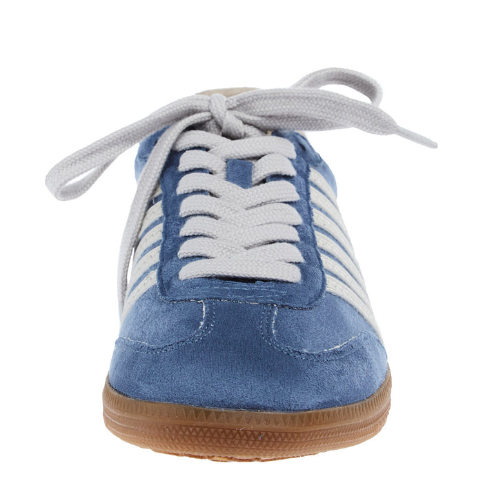 Shu Shop Women's Stevie Blue Suede Sneaker