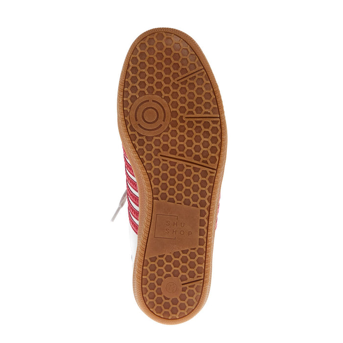 Shu Shop Women`s Stevie Dark Red Sneaker