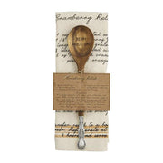 Mud Pie Thanksgiving Recipe Spoon and Towel Set