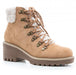 Womens Squad Cognac Lace up