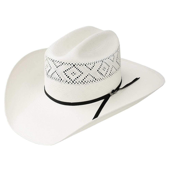 10X Saddleman 4 1/4" Brim Precreased Straw Cowboy Hat