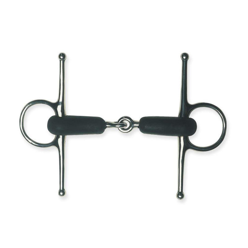 Jointed Rubber Full Cheek Snaffle