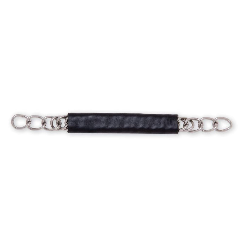Leather Covered Curb Chain