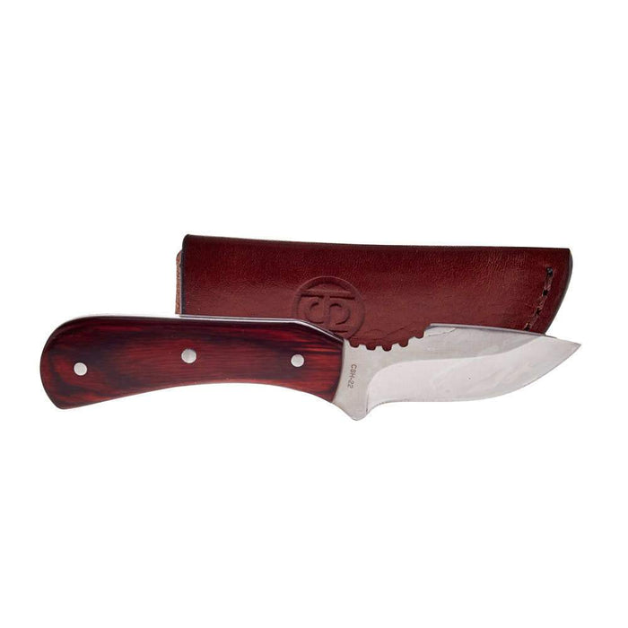 Pakkawood Boot Knife with Sheath