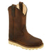 Youth Oiled Brown Pull On Boot
