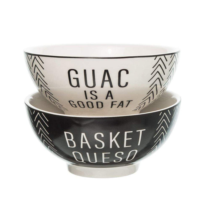 Guac and Queso Stacking Bowl Set