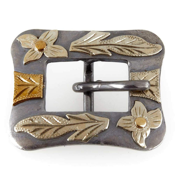 3/4in Floral Cart Style Buckle