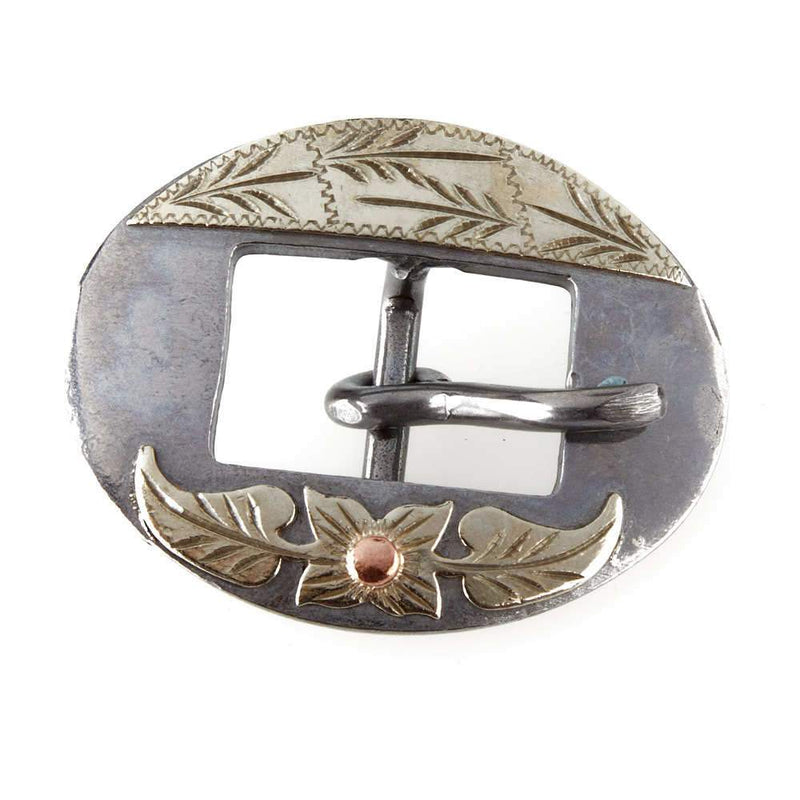 3/4in Floral Cart Style Buckle