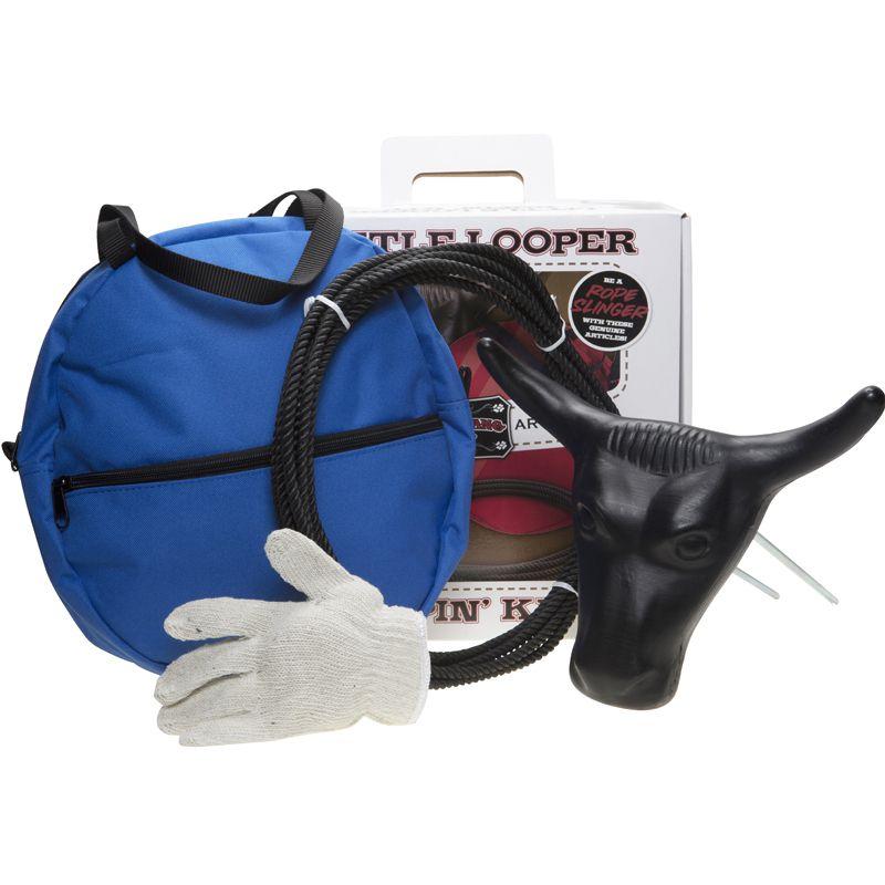 Mustang Lil’ Looper Kids' 4 Piece Roping Kit