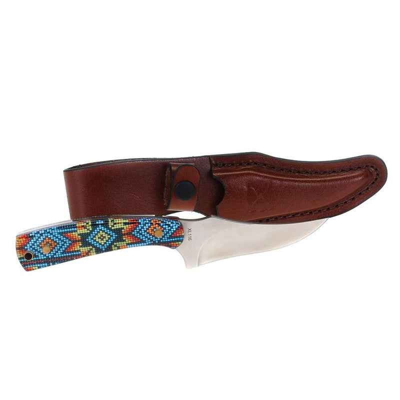 Twisted X Sunburst Beaded Skinner w/Sheath