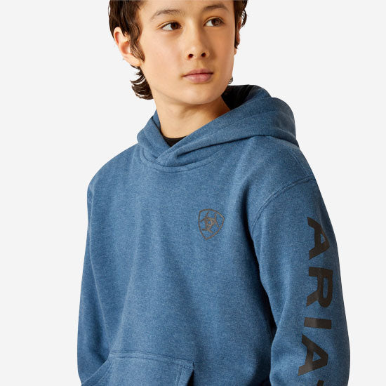 Ariat Boys' Poseidon Logo Hoodie