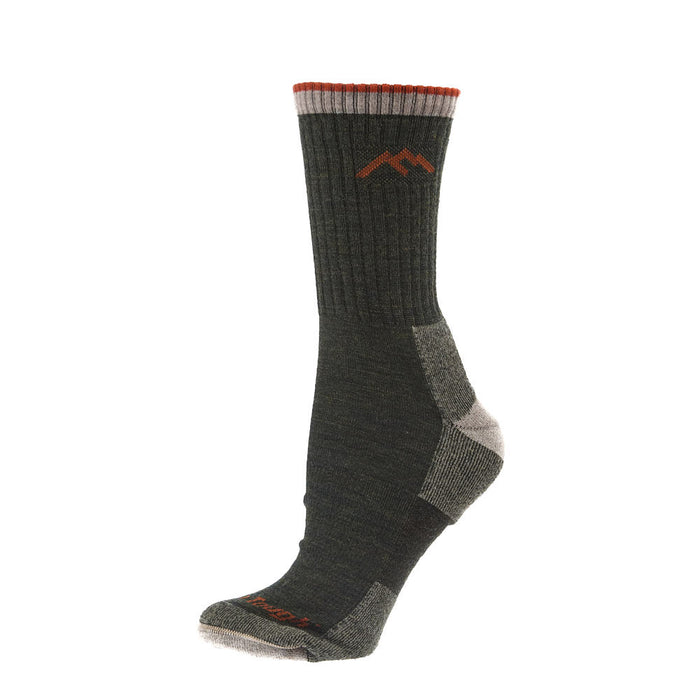 Darn Tough Men's Olive Hiker Micro Crew Sock