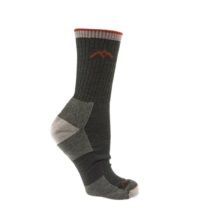 Darn Tough Men's Olive Hiker Micro Crew Sock