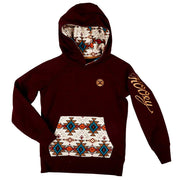 Girl's Monterrey Maroon Hoodie