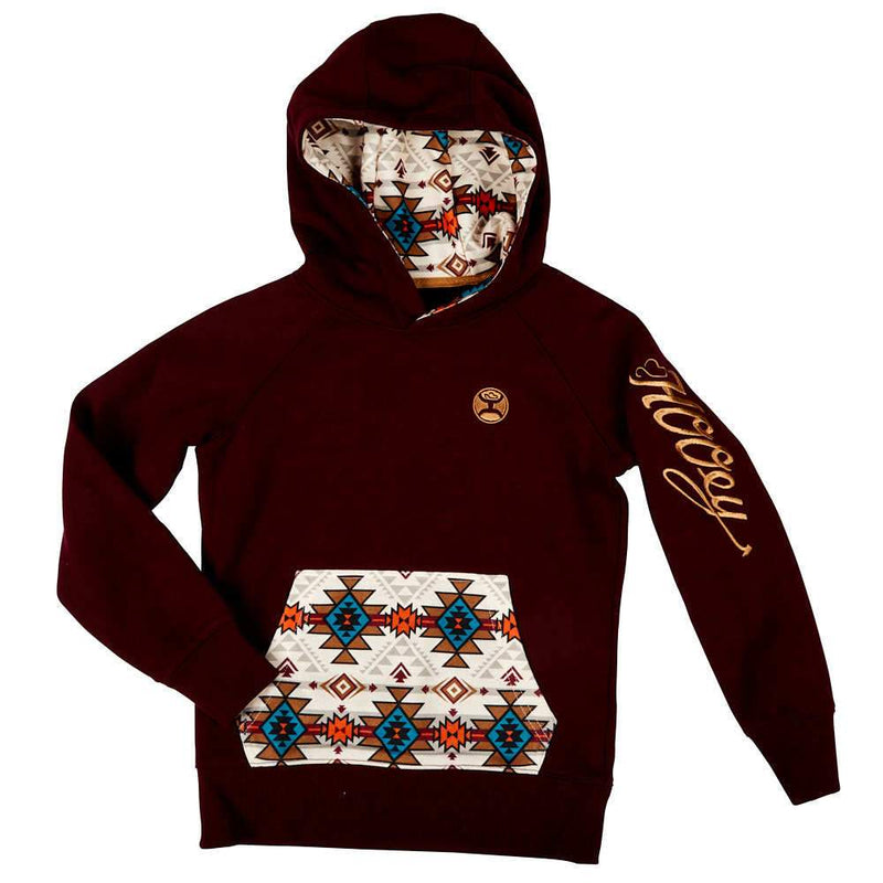 Girl's Monterrey Maroon Hoodie