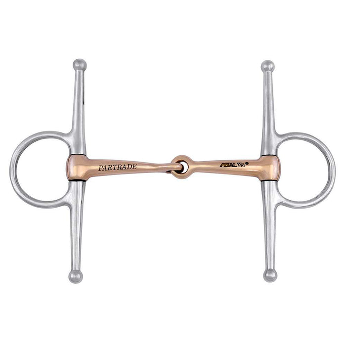 Copper Full Cheek Snaffle Bit