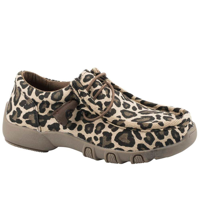 Children's Chillin Leopard Casual Shoe