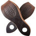 Chocolate Skirting Leather Medium Slobber Straps
