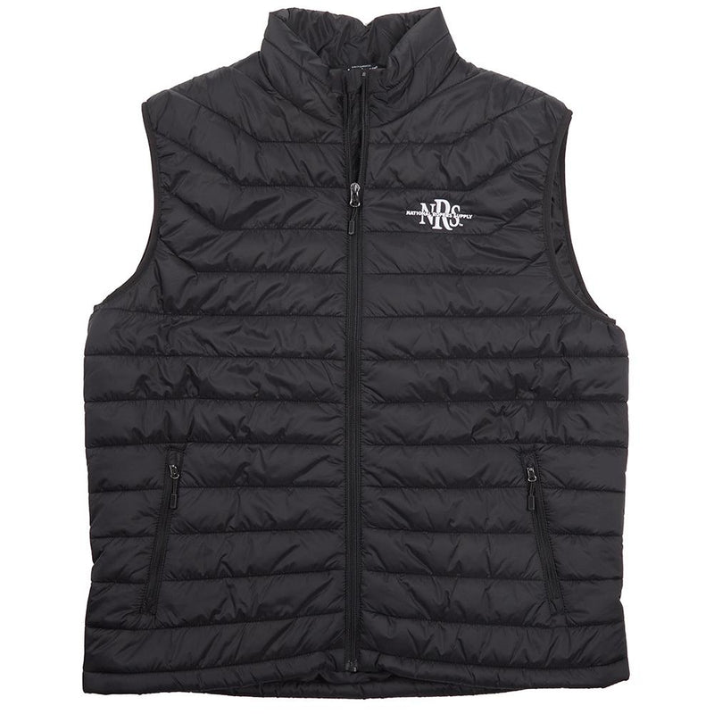 NRS Men's Black Puffer Vest