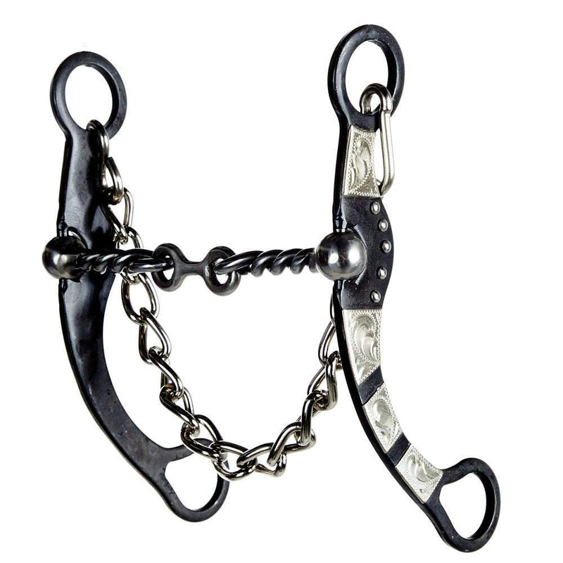 Twisted Wire Dogbone Bit with German Silver Bars