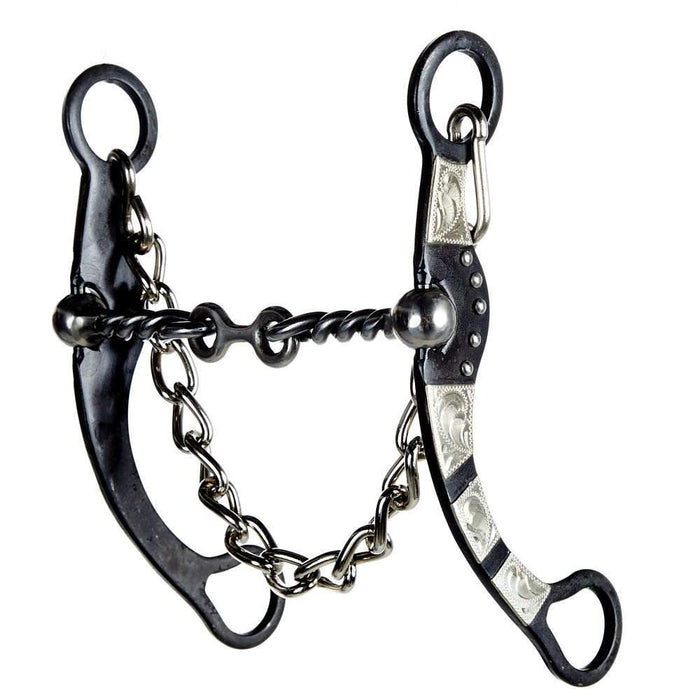 Twisted Wire Dogbone Bit with German Silver Bars