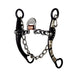 Chain Thumb Port Cricket Bit with German Silver Bars