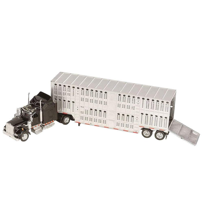 Bigtime Rodeo Black Kenworth Bull Hauler Set