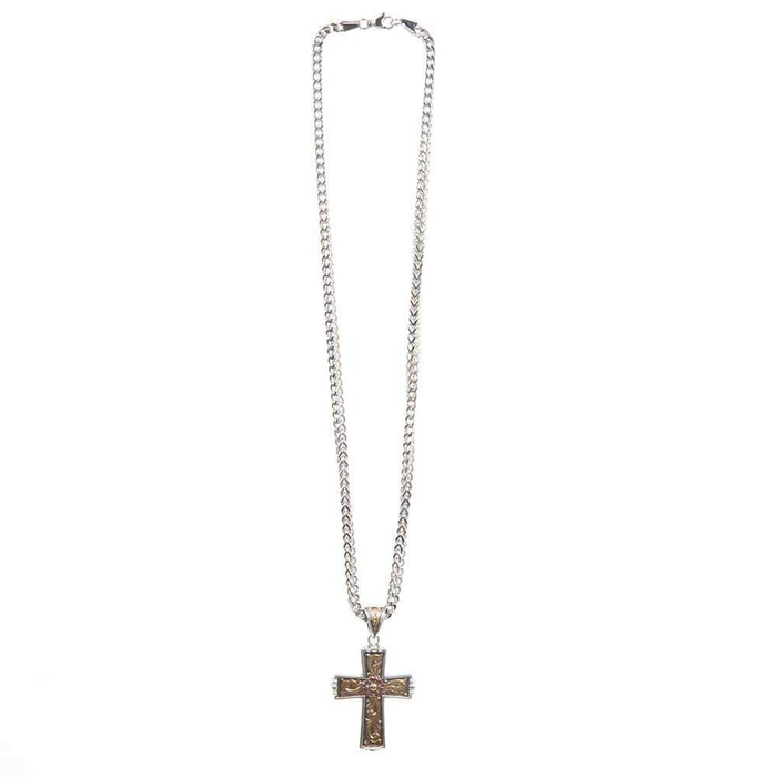 Men's Antique Cross Necklace