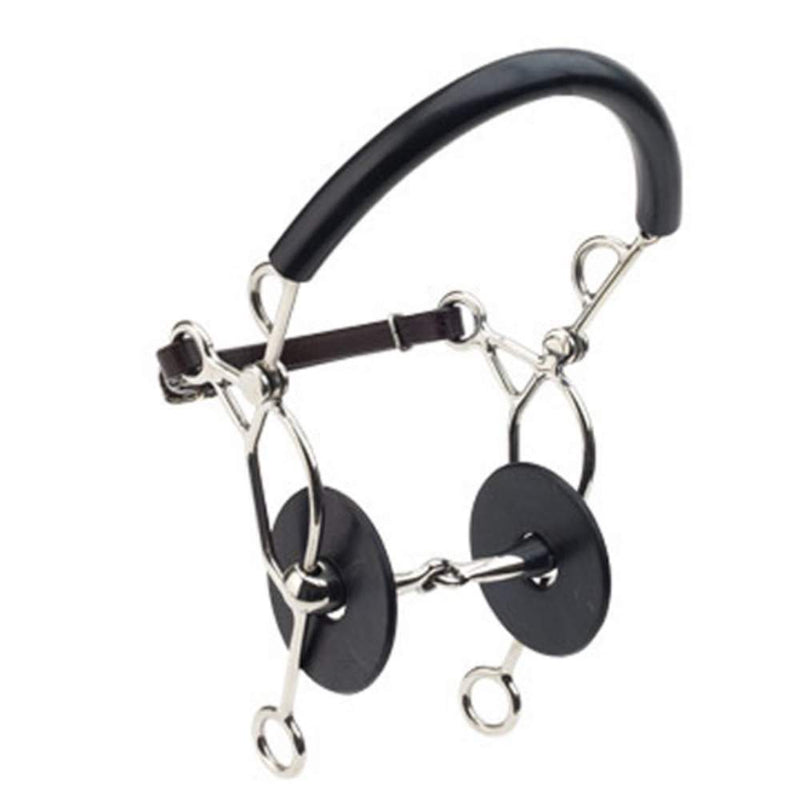 Steel Jointed Hollow Mouth Hackamore