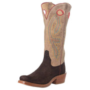Men's Cafe Carpincho 15" ivory Mad Dog Top Cutter Toe Boot