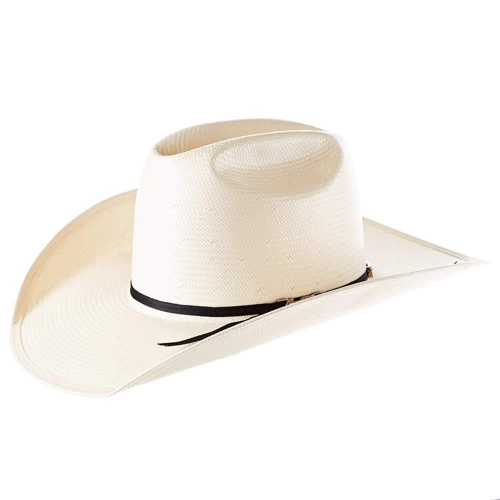 Tuf Cooper 4.5 Open Crown Natural Straw Hat by American Hat Company