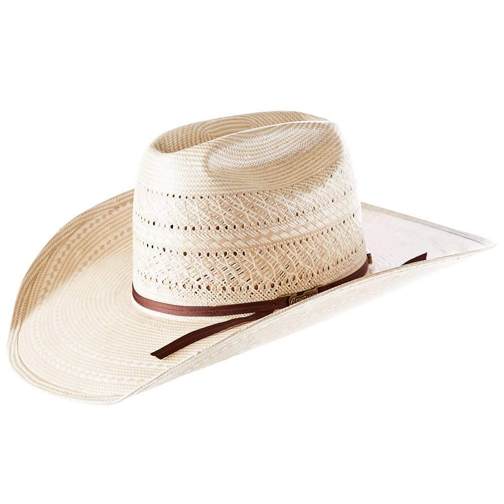 American Hats AHC TC8910 2 Cord Chocolate Band 4 1/4in. Brim Open