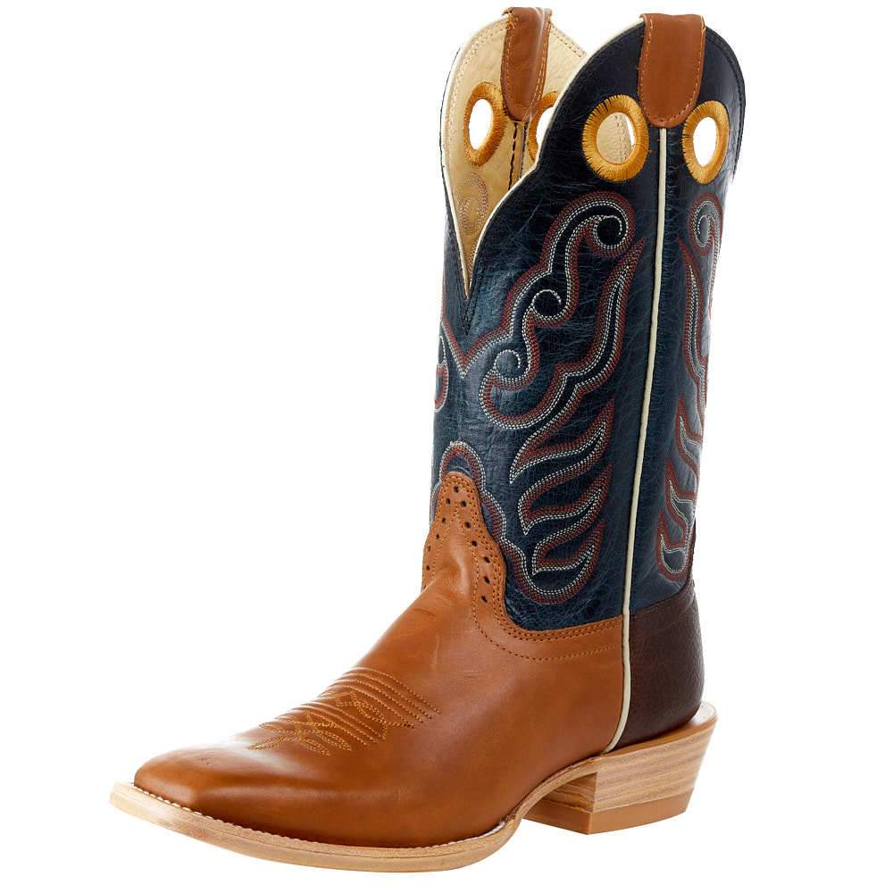 Hondo Enterprises Inc Men's Honey Crazy Horse 11in. Navy Volcano Top S