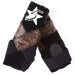 5 Star Equine Products Supplies Inc. 5 Patriot Front Splint Boots with Mocha Dallas Floral Pull Tabs