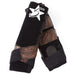 5 Patriot Hind Splint Boots with Mocha Dallas Floral Pull Tabs