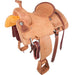 Relentless Rough-Out Team Roper Saddle