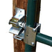 One-Way Lockable Gate Latch