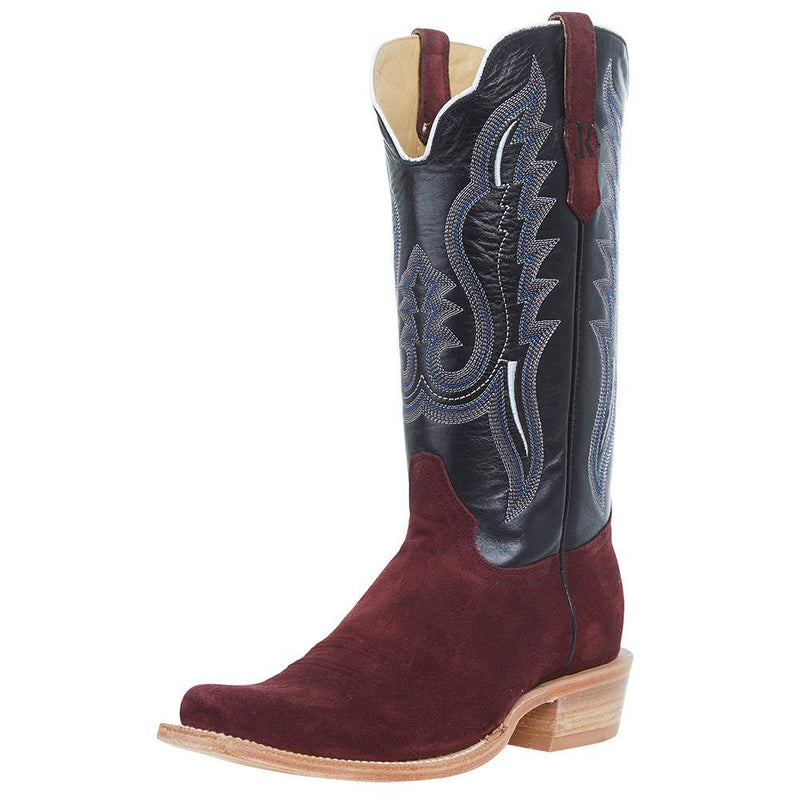 Men`s Rhubarb Roughout 13` Black Sinatra Top Cutter Toe Boot