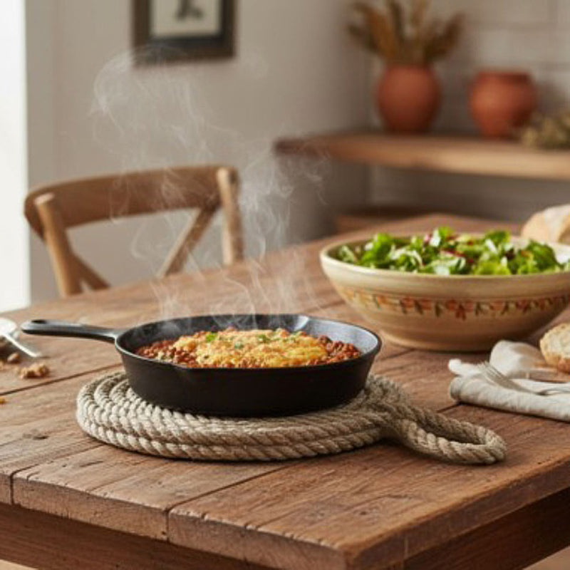 Deleon Sagebrush Range Coiled Rope Trivet