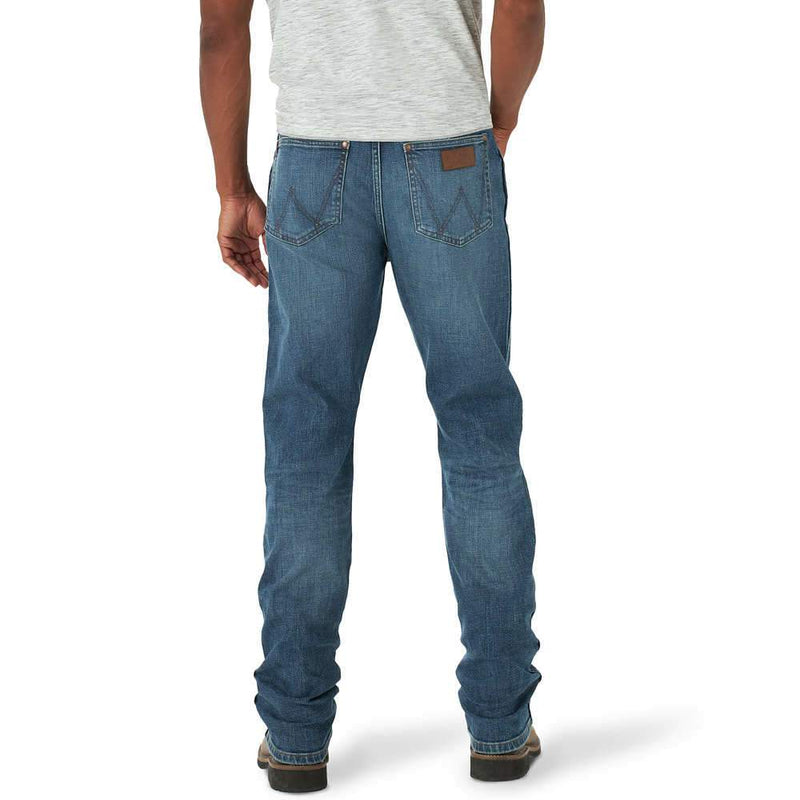 Retro Slim Straight Green Jean