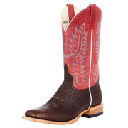 Men`s Brown Shrunken Shoulder 13` Red Sinsation Top Boot